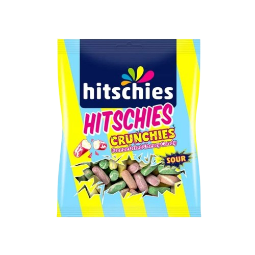 Sachet Hitschies Crunchies acides (75g)