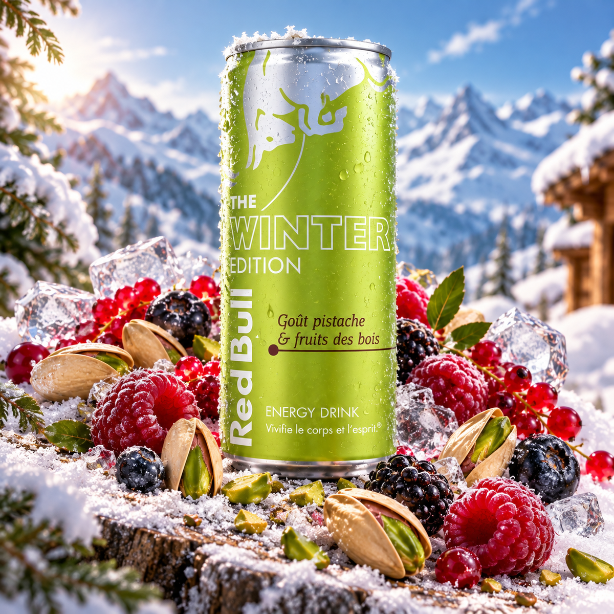Red Bull Pistache / Fruits des Bois - Édition Winter (x1)