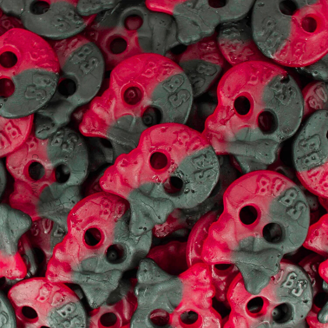 Bubs Framboise/Réglisse (100g) - Bonbons Suédois