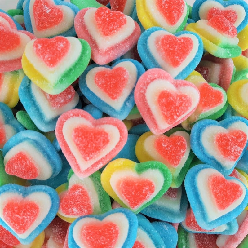 Cœurs 3D (100g)