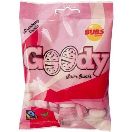 Bubs Fraise/Vanille (90g) - Bonbons Suédois