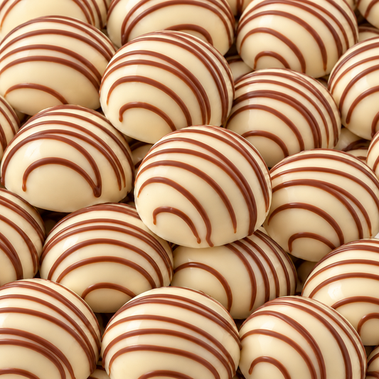 Boule Crème Moka - Chocolat Blanc (x5)