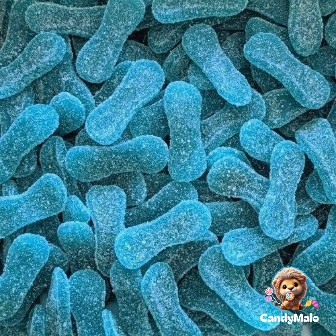 Langues bleues framboises (100g)