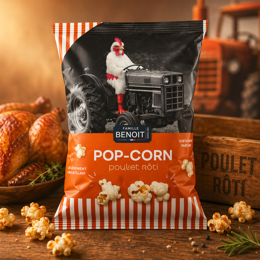 Pop Corn Poulet Rôti (le sachet)