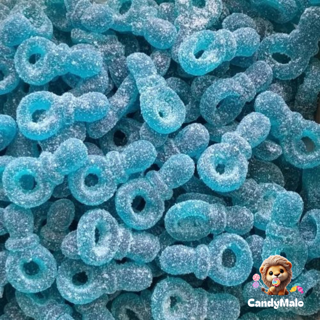 Tétine bleue framboise (100g)