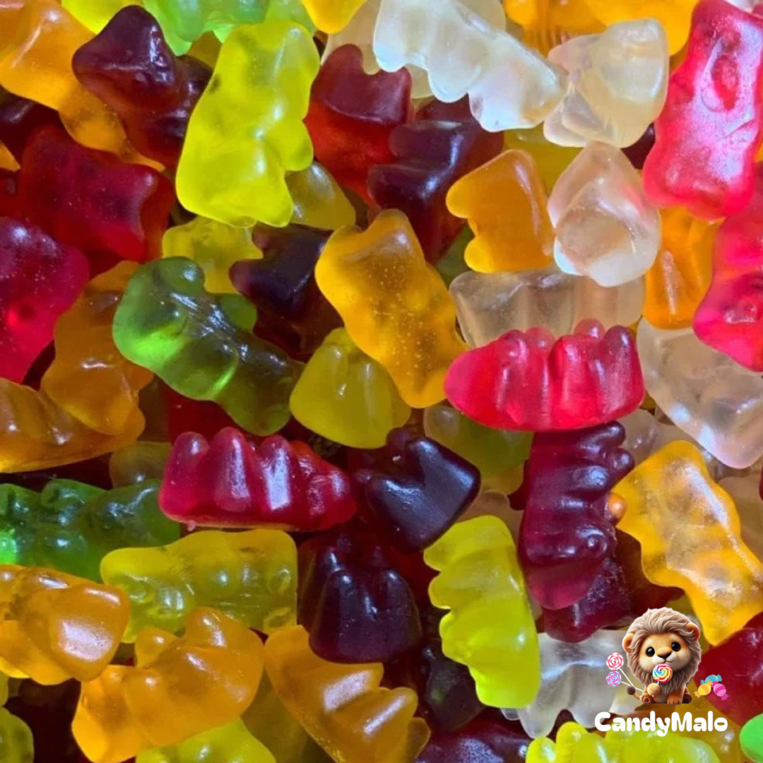 Oursons aux fruits sans sucre (100g)