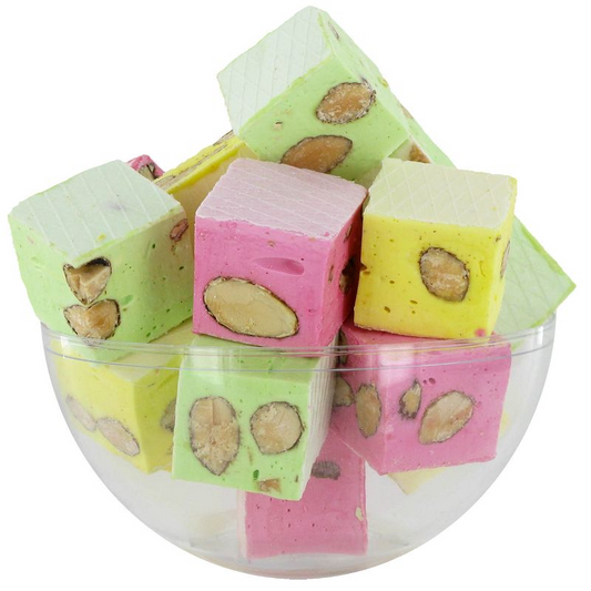 Cube de Nougat Fraise, Citron, Pistache (x3)