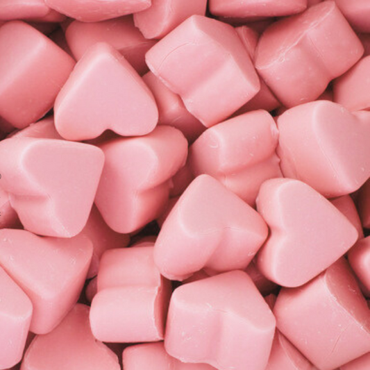 Cœurs en Guimauve, Fraise (x5)