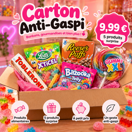 Box Anti-Gaspi - 5 produits surprise